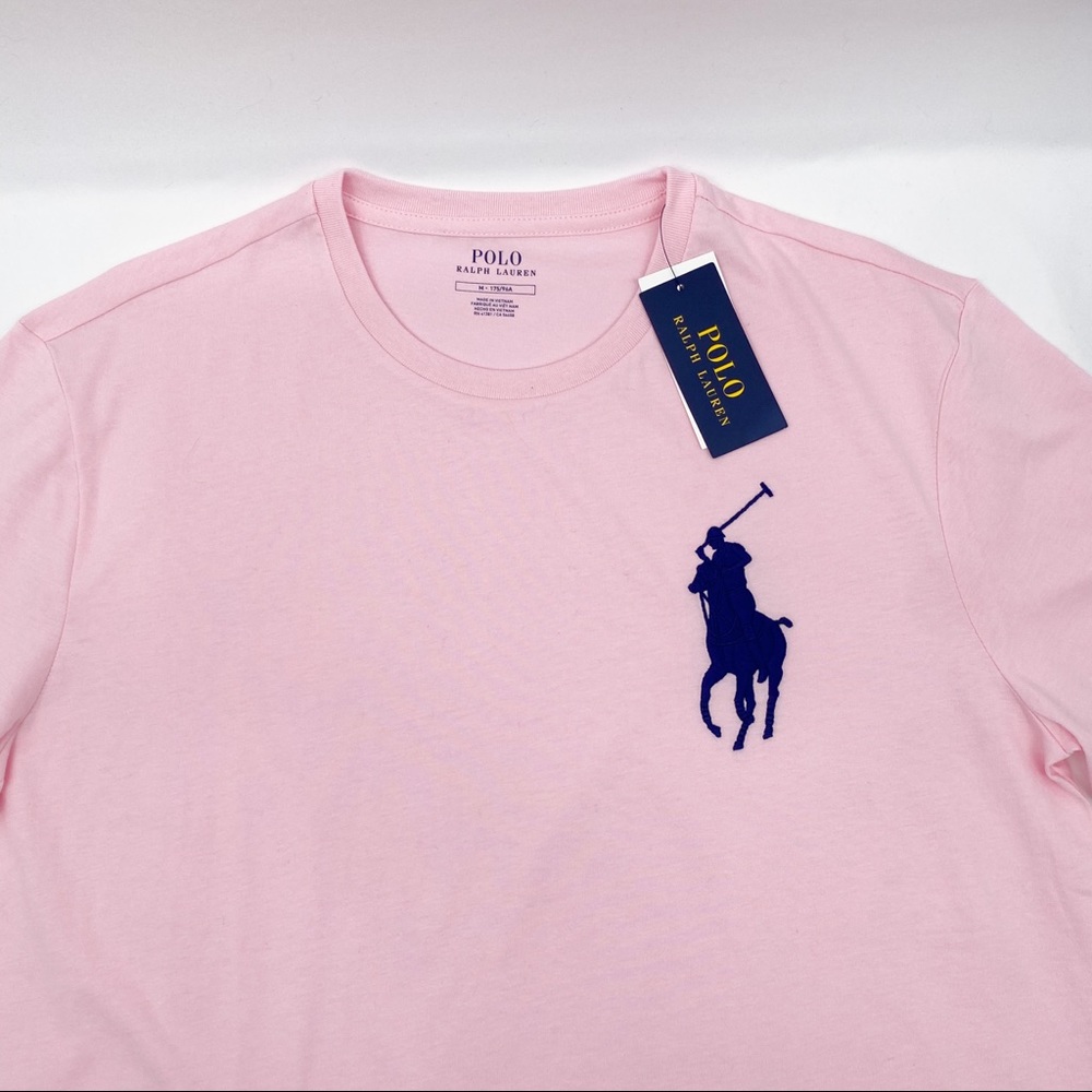 Polo Ralph Lauren Mens Crew Neck Big Pony T-Shirt - Picture 4 of 9